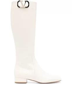 Donna Valentino Garavani Stivali Al Ginocchio VLogo Type
