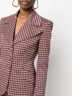 Donna Moschino Blazer Monopetto Con Stampa 11 Donna Moschino Blazer Monopetto Con Stampa -Femminile Moda Negozio 20017873 45041691 1000