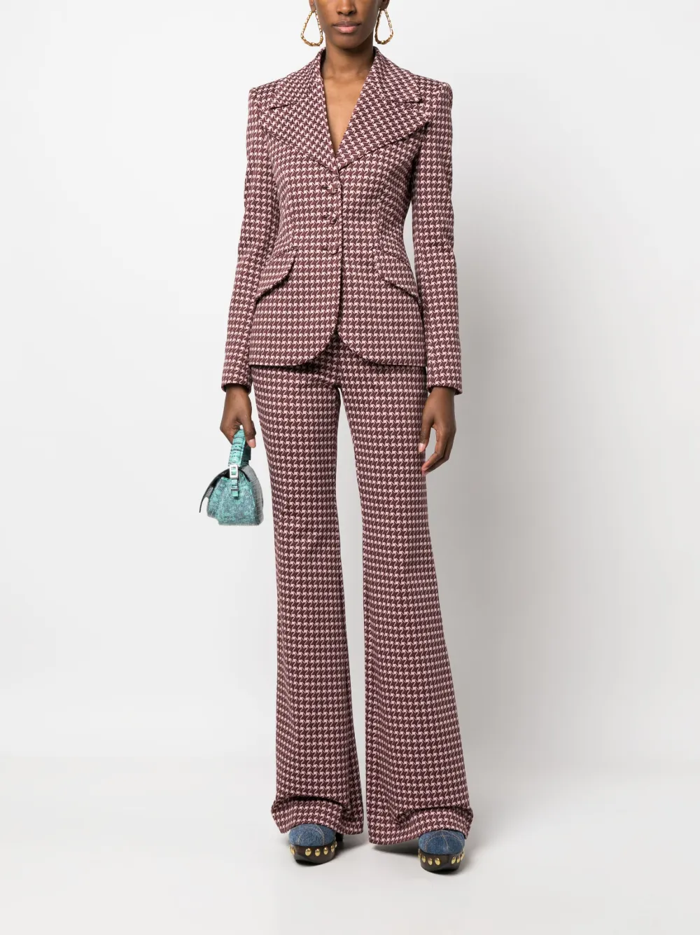 Donna Moschino Blazer Monopetto Con Stampa 4 Donna Moschino Blazer Monopetto Con Stampa - immagine 2