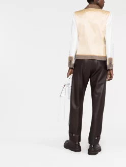 Donna Moschino Blazer Monopetto Con Design Patchwork 11 Donna Moschino Blazer Monopetto Con Design Patchwork -Femminile Moda Negozio 20018278 45011207 1000