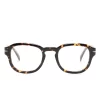 Donna Eyewear By David Beckham Occhiali Tondi Con Effetto Tartarugato