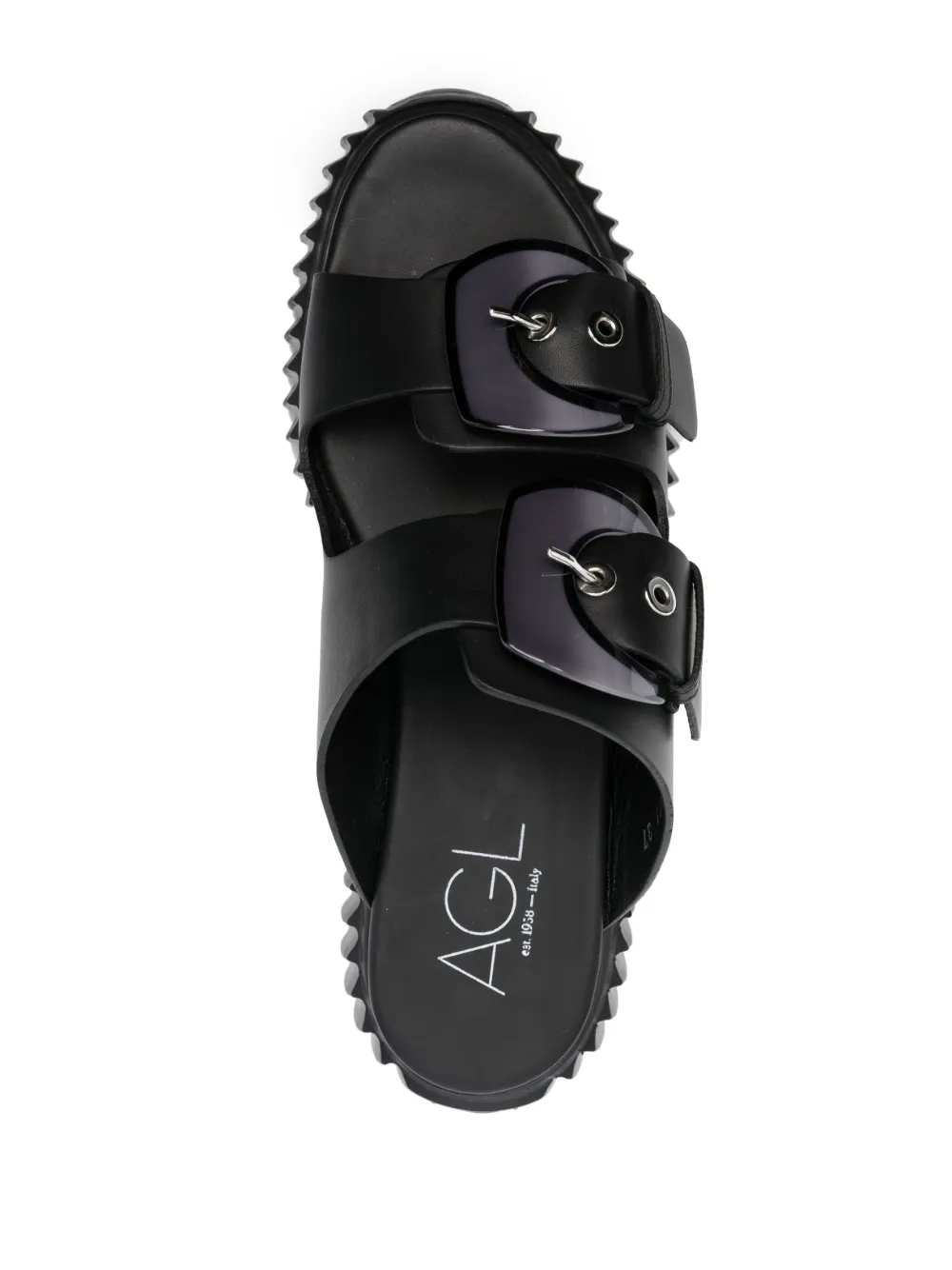 Donna AGL Slippers Agatha Con Doppia Fibbia 6 Donna AGL Slippers Agatha Con Doppia Fibbia - immagine 4