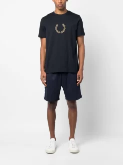 Donna Fred Perry T-shirt Con Stampa 8 Donna Fred Perry T-shirt Con Stampa -Femminile Moda Negozio 20033702 45188259 1000