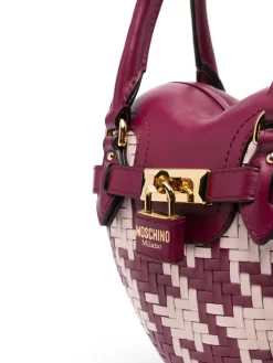 Donna Moschino Borsa A Forma Di Cuore -Femminile Moda Negozio 20034137 45048981 1000