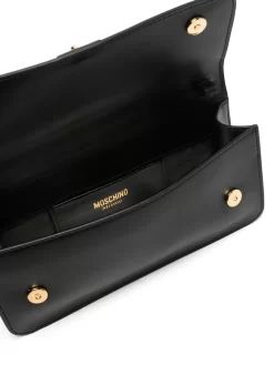 Donna Moschino Borsa A Tracolla Con Dettaglio A Lucchetto -Femminile Moda Negozio 20034142 45058716 1000