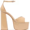 Donna Schutz Platform 170mm Leather Sandals