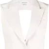 Donna ALESSANDRO VIGILANTE Gilet Crop Con Schiena Scoperta -Femminile Moda Negozio 20048421 45187833 1000