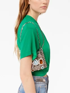 Donna Paco Rabanne Borsa Mini 1969 Nano Jewels -Femminile Moda Negozio 20063439 50152768 1000