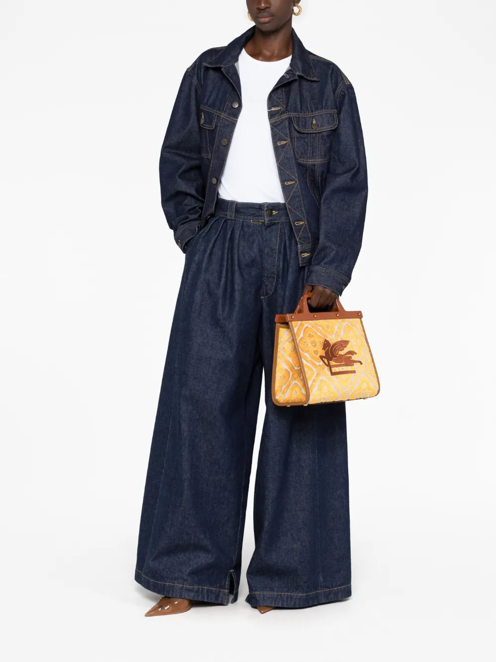 Donna ETRO Borsa Tote Con Effetto Jacquard 4 Donna ETRO Borsa Tote Con Effetto Jacquard - immagine 2