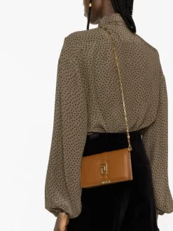 Donna Versace Borsa A Spalla Greca Goddess Mini -Femminile Moda Negozio 20068035 50632357 1000