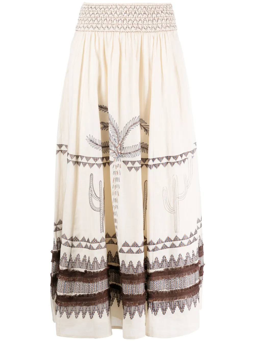 Donna Emporio Sirenuse Camicia Svasata Con Cuciture Decorative 3 Donna Emporio Sirenuse Camicia Svasata Con Cuciture Decorative