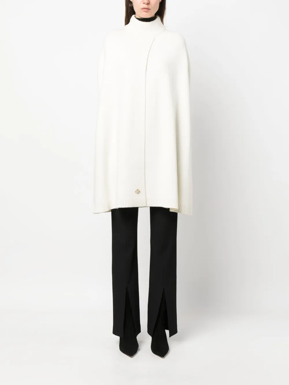 Donna Claudie Pierlot Mantella A Collo Alto 3 Donna Claudie Pierlot Mantella A Collo Alto - immagine 2