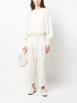 Donna Fabiana Filippi Pantaloni Affusolati -Femminile Moda Negozio 20112180 50197255 1000