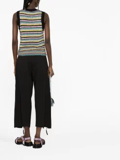 Donna GANNI Top A Righe -Femminile Moda Negozio 20118448 50033847 1000