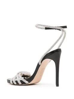 Donna Schutz 120mm Crystal-embellished Sandals -Femminile Moda Negozio 20121302 50809285 1000