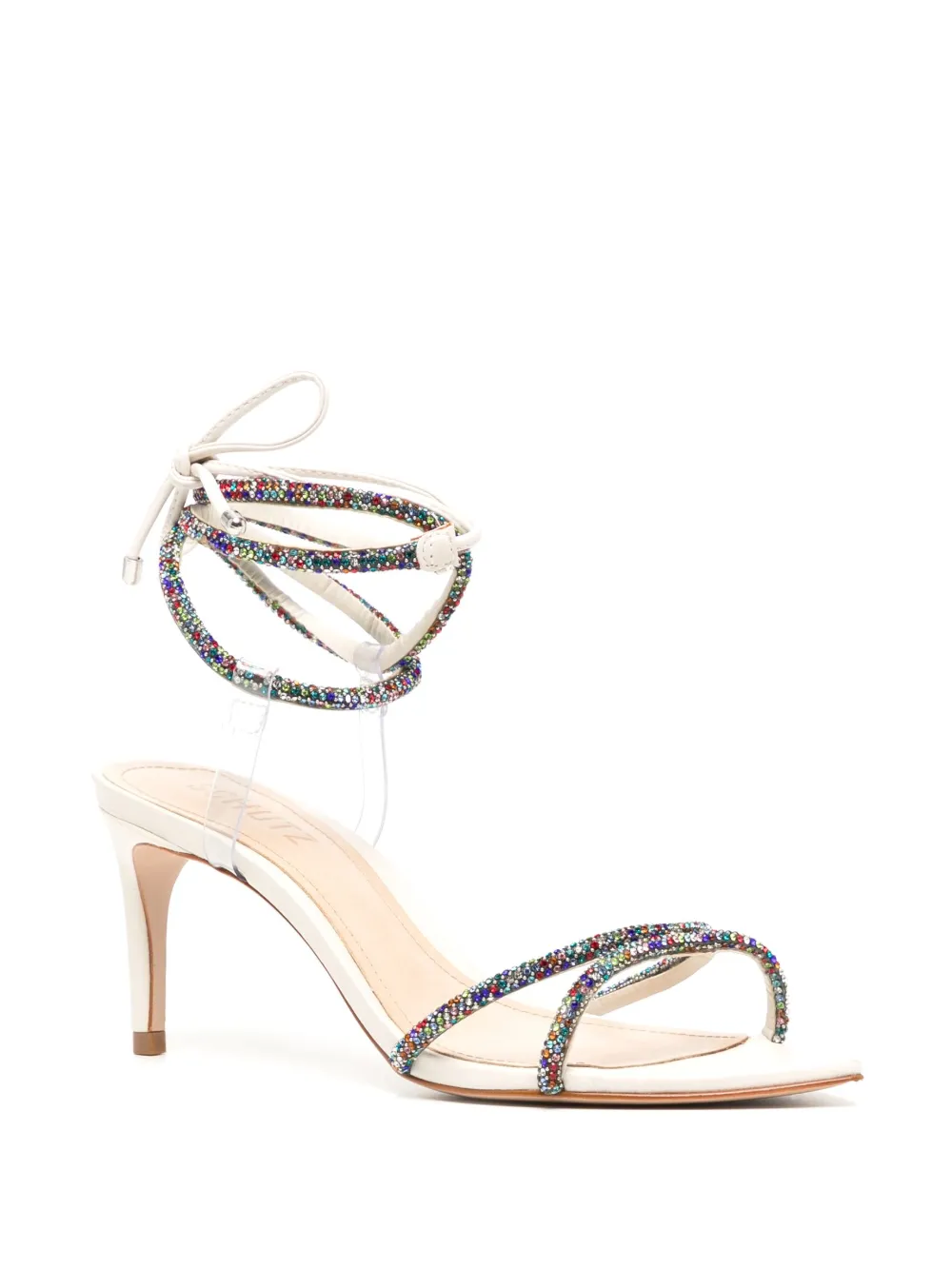 Donna Schutz 80mm Crystal-embellished Sandals 4 Donna Schutz 80mm Crystal-embellished Sandals - immagine 2