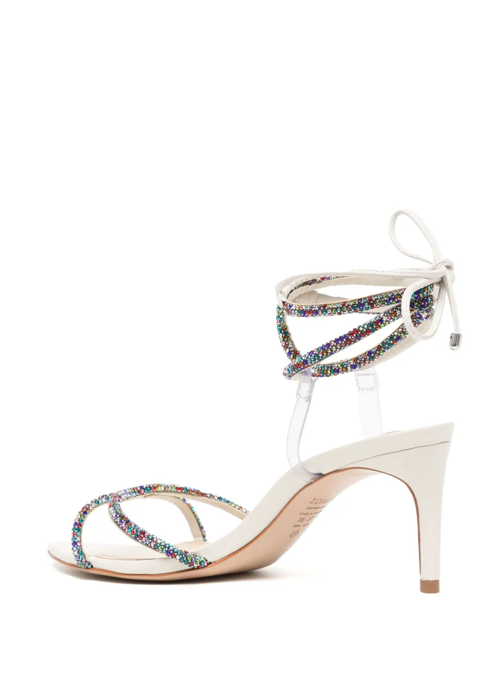 Donna Schutz 80mm Crystal-embellished Sandals 5 Donna Schutz 80mm Crystal-embellished Sandals - immagine 3