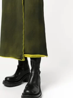 Donna Acne Studios Gonna Dritta Asimmetrica Con Frange -Femminile Moda Negozio 20152702 50774291 1000