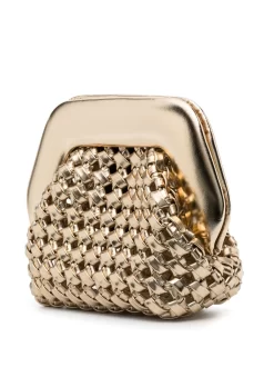 Donna Themoirè Clutch Gea Knots Laminated -Femminile Moda Negozio 20154095 50085637 1000