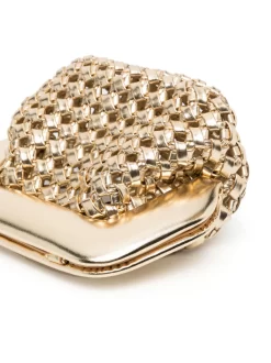 Donna Themoirè Clutch Gea Knots Laminated -Femminile Moda Negozio 20154095 50085641 1000