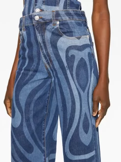 Donna PUCCI Jeans A Gamba Ampia -Femminile Moda Negozio 20158125 50177269 1000