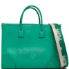Donna MCM Borsa Tote Munchen Con Logo Goffrato -Femminile Moda Negozio 20162061 50473949 1000