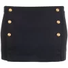 Donna Nº21 Button-detail Virgin Wool-blend Miniskirt 2 Donna Nº21 Button-detail Virgin Wool-blend Miniskirt -Femminile Moda Negozio 20167195 50802337 1000