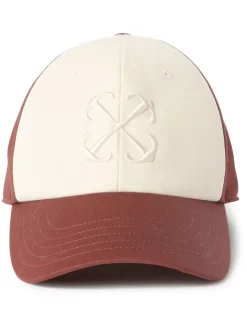 Donna Off-White Cappello Da Baseball Con Ricamo Arrows