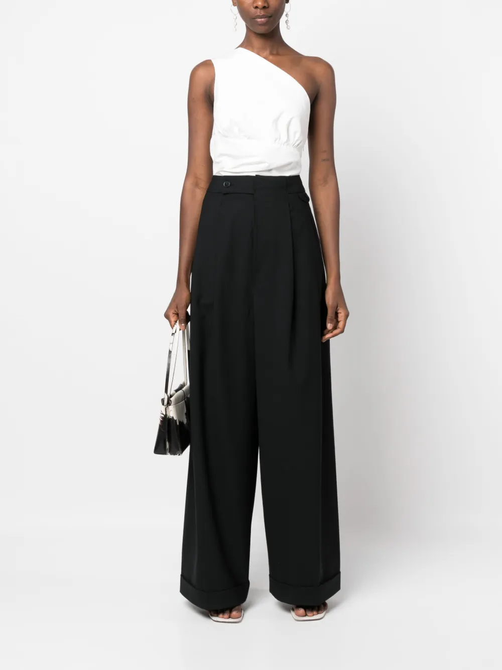 Donna Closed Hanbury High-waist Palazzo Trousers 4 Donna Closed Hanbury High-waist Palazzo Trousers - immagine 2