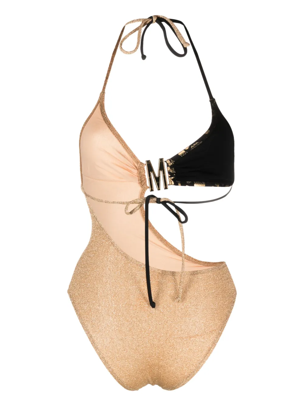 Donna Moschino Costume Intero Con Placca Logo 4 Donna Moschino Costume Intero Con Placca Logo - immagine 2