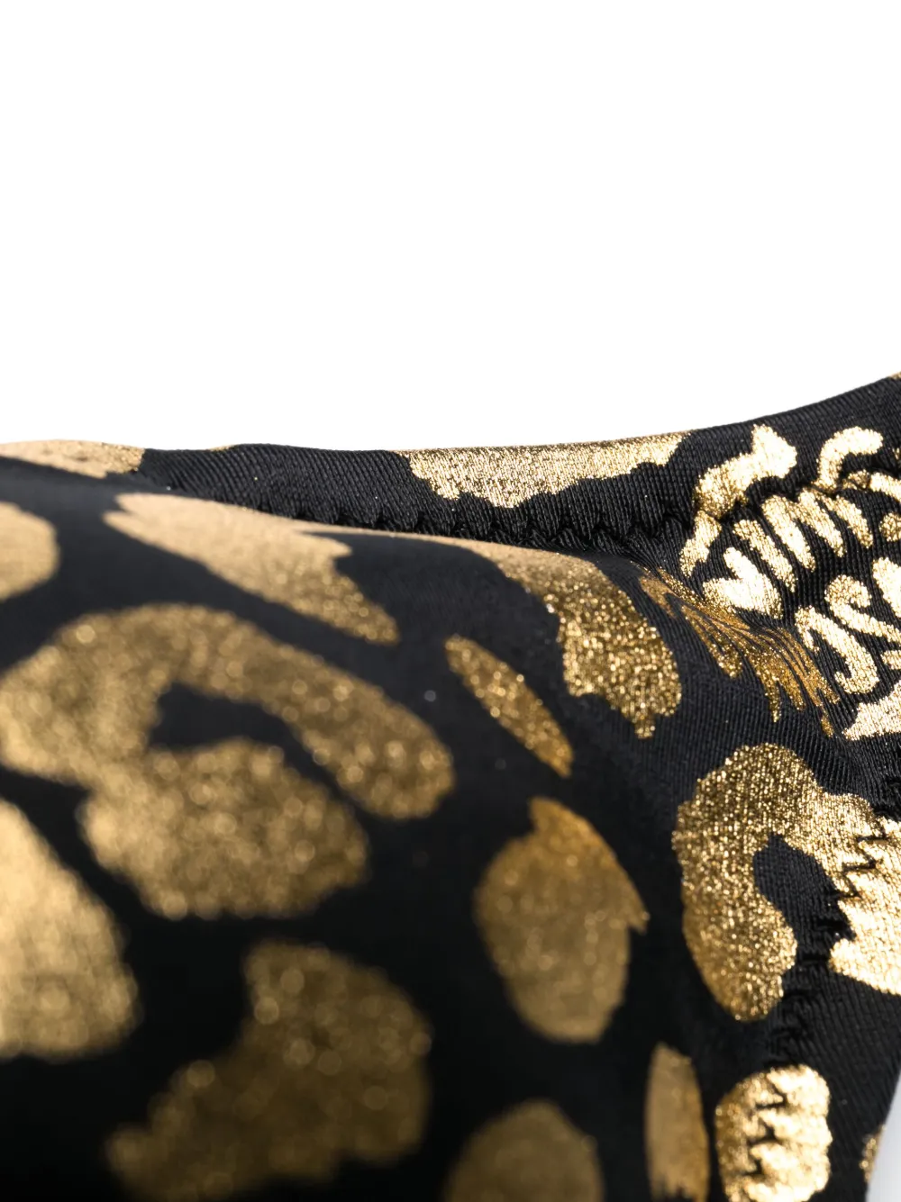 Donna Moschino Top Bikini Con Placca Logo 5 Donna Moschino Top Bikini Con Placca Logo - immagine 3