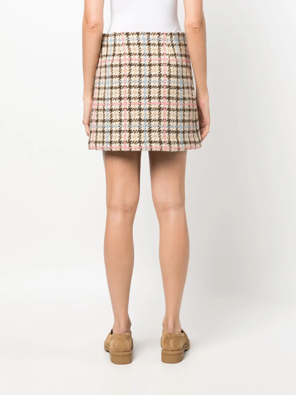 Donna MSGM Minigonna A Quadri 6 Donna MSGM Minigonna A Quadri - immagine 4