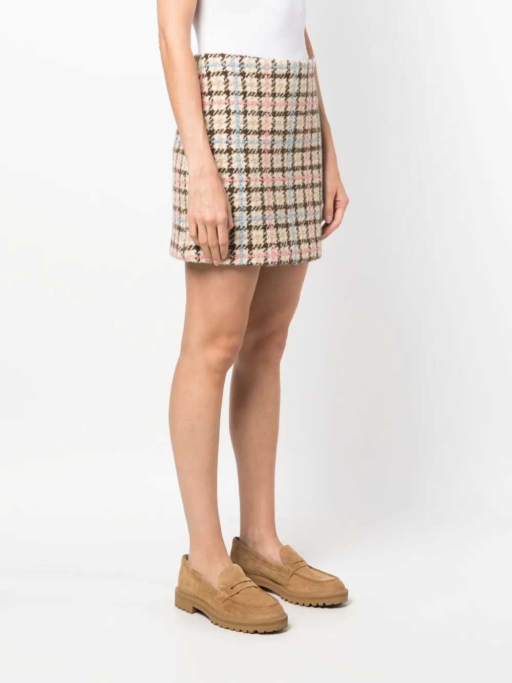 Donna MSGM Minigonna A Quadri 5 Donna MSGM Minigonna A Quadri - immagine 3