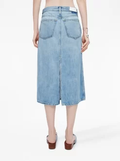 Donna RE/DONE Gonna Denim Low Rider Midi -Femminile Moda Negozio 20216249 50147877 1000