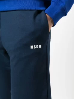 Donna MSGM Pantaloni Sportivi Con Stampa -Femminile Moda Negozio 20219029 50759395 1000