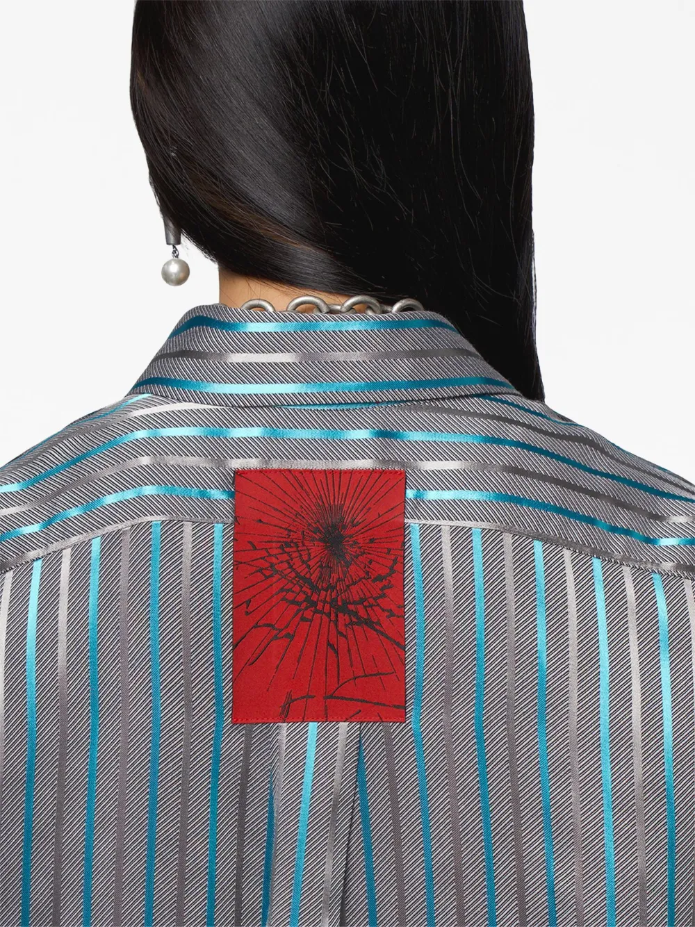 Donna A BETTER MISTAKE Camicia A Righe Lazy Raver 8 Donna A BETTER MISTAKE Camicia A Righe Lazy Raver - immagine 6