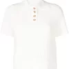 Donna ZIMMERMANN Polo Raie Mesh 1 Donna ZIMMERMANN Polo Raie Mesh -Femminile Moda Negozio 20227385 50438648 1000