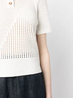 Donna ZIMMERMANN Polo Raie Mesh -Femminile Moda Negozio 20227385 50438658 1000