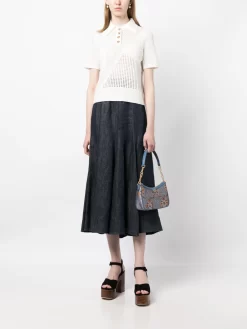 Donna ZIMMERMANN Polo Raie Mesh -Femminile Moda Negozio 20227385 50438669 1000