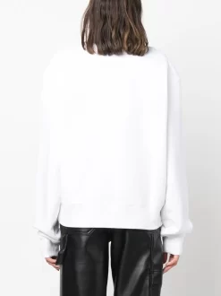 Donna AMIRI Felpa Con Applicazione Logo -Femminile Moda Negozio 20237885 50277616 1000