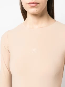 Donna MM6 Maison Margiela Body Con Stampa -Femminile Moda Negozio 20259634 50286140 1000