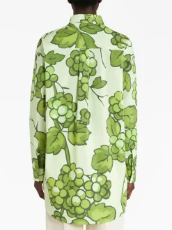 Donna ETRO Camicia Oversize Con Stampa -Femminile Moda Negozio 20261144 50215306 1000