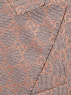 Donna Gucci Blazer Doppiopetto GG Con Motivo Jacquard -Femminile Moda Negozio 20309236 50289259 1000