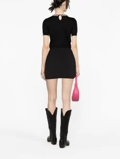 Donna Moschino Top Con Decorazione Di Cristalli 9 Donna Moschino Top Con Decorazione Di Cristalli -Femminile Moda Negozio 20319978 50396006 1000