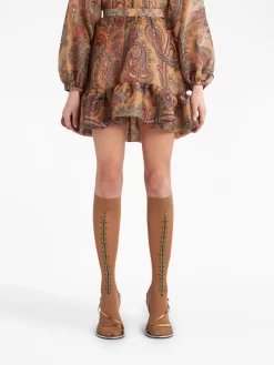 Donna ETRO Gonna Con Stampa Paisley -Femminile Moda Negozio 20471272 50746013 1000