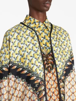 Donna ETRO Mantella A Fiori -Femminile Moda Negozio 20472334 50453183 1000