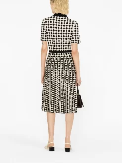 Donna Tory Burch Abito Midi Con Stampa Geometrica -Femminile Moda Negozio 20482641 50463342 1000