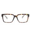 Donna Versace Eyewear Occhiali Squadrati Con Effetto Tartarugato