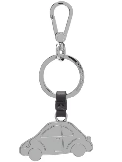 Donna Coccinelle Portachiavi Con Logo Inciso