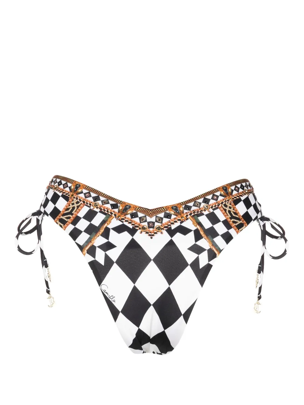 Donna Camilla Slip Bikini Con Stampa Duomo Dynasty 4 Donna Camilla Slip Bikini Con Stampa Duomo Dynasty - immagine 2